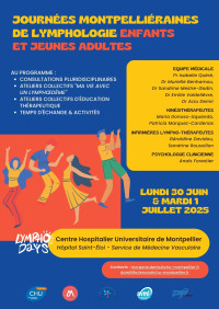 Journées montpelliéraines de lymphologie