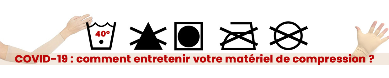 Entretien de votre matériel de compression