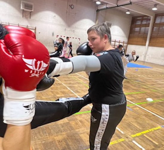 Elodie Galan, boxe