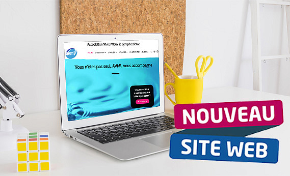 Un nouveau site pour l'Association Vivre Mieux le Lymphoedème